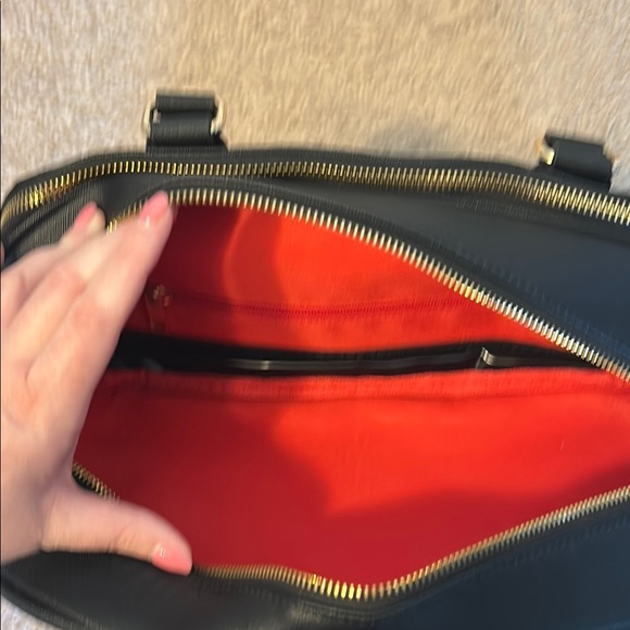 Malian Black Leather Handbag - Picture 5 of 13